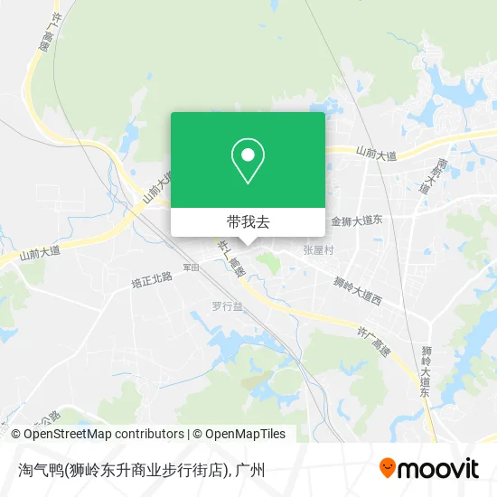 淘气鸭(狮岭东升商业步行街店)地图