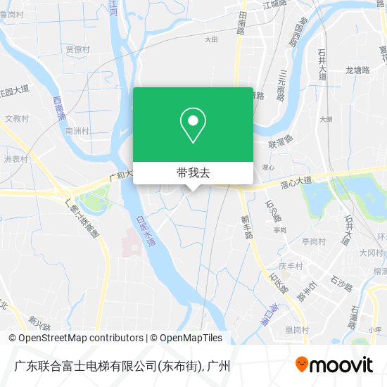 广东联合富士电梯有限公司(东布街)地图