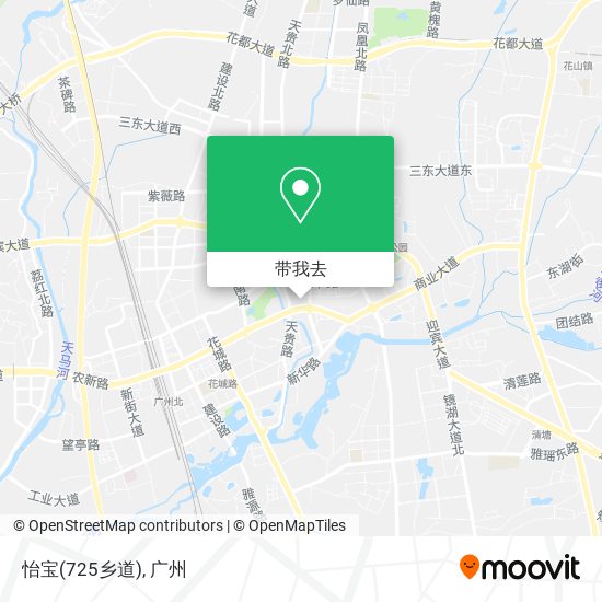 怡宝(725乡道)地图
