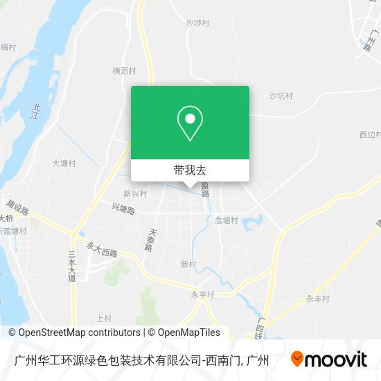 广州华工环源绿色包装技术有限公司-西南门地图