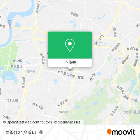皇茶(124乡道)地图