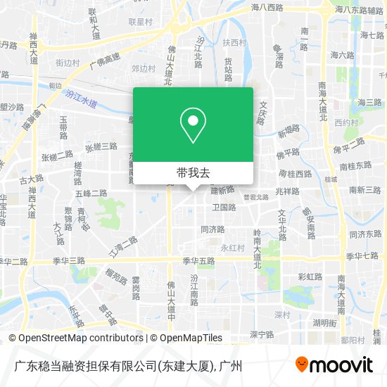 广东稳当融资担保有限公司(东建大厦)地图