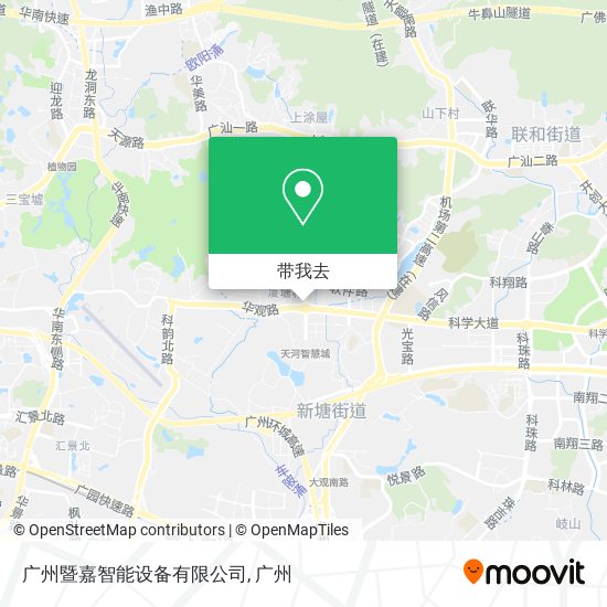 广州暨嘉智能设备有限公司地图