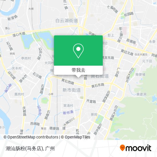 潮汕肠粉(马务店)地图