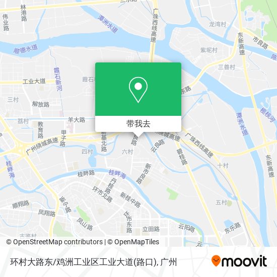 环村大路东/鸡洲工业区工业大道(路口)地图
