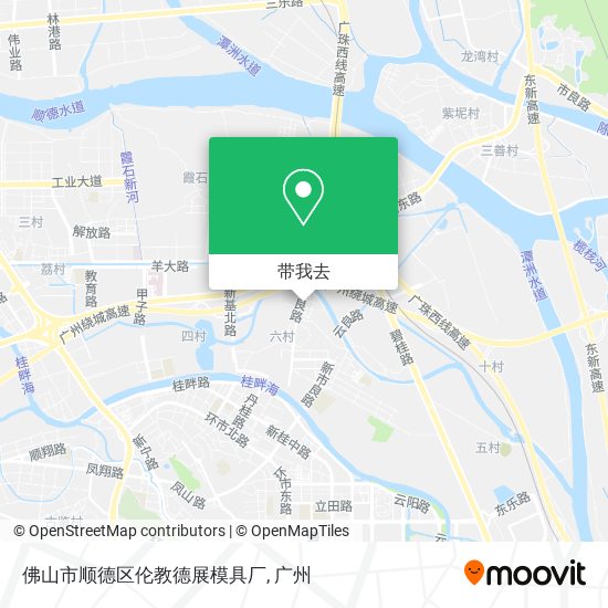 佛山市顺德区伦教德展模具厂地图