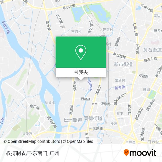 权搏制衣厂-东南门地图