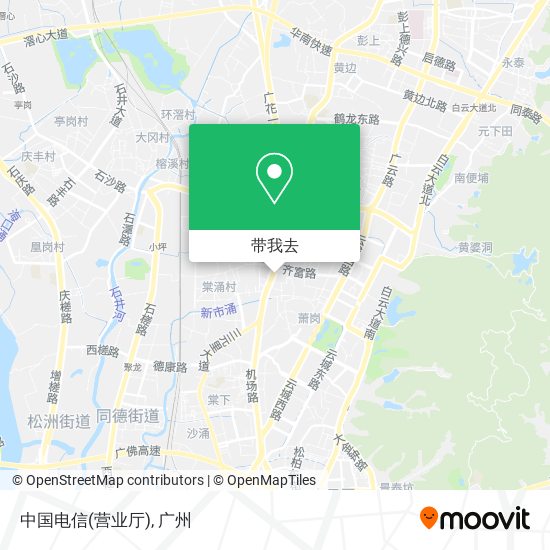 中国电信(营业厅)地图