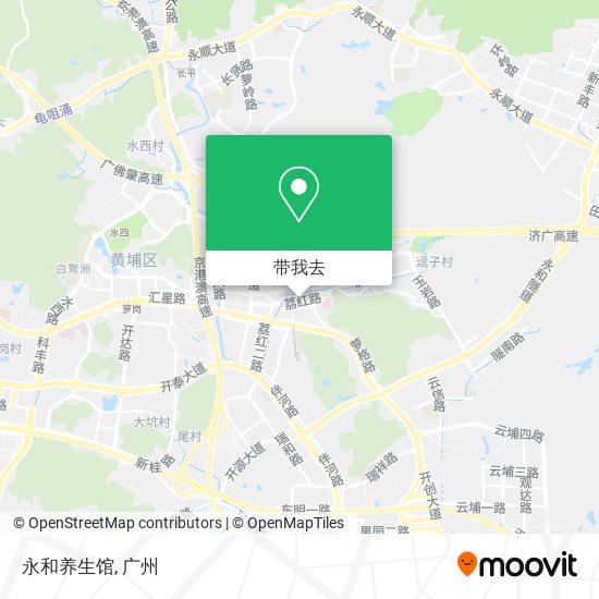 永和养生馆地图