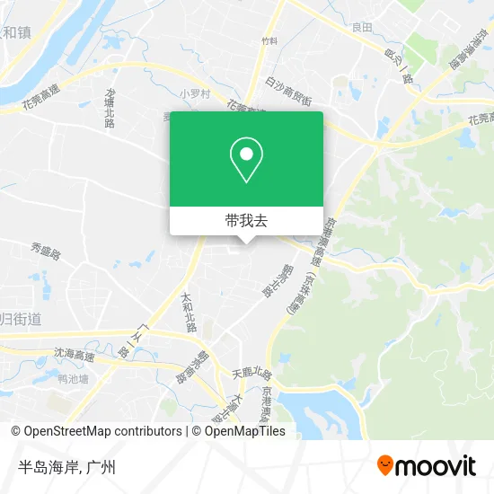 半岛海岸地图