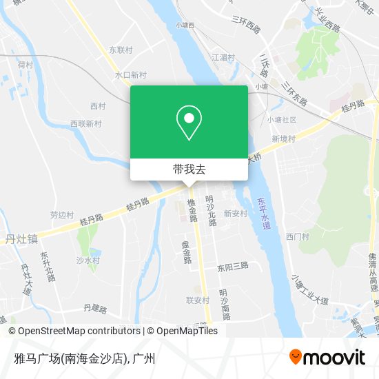 雅马广场(南海金沙店)地图
