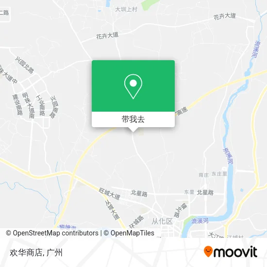 欢华商店地图
