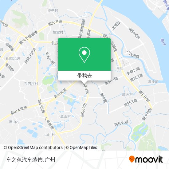 车之色汽车装饰地图