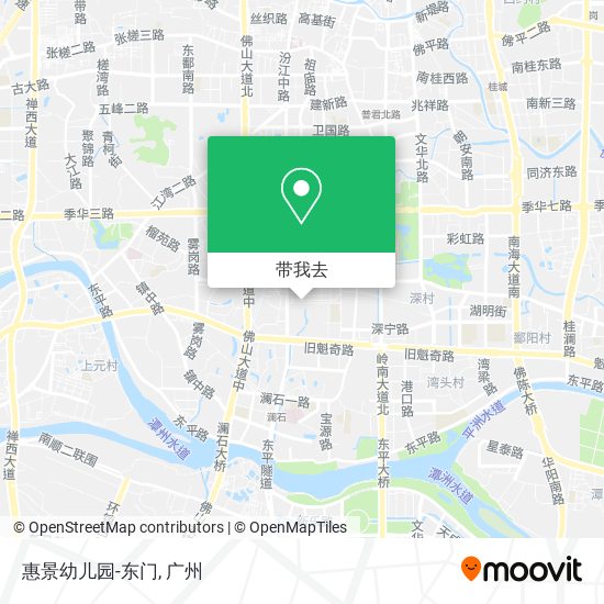 惠景幼儿园-东门地图