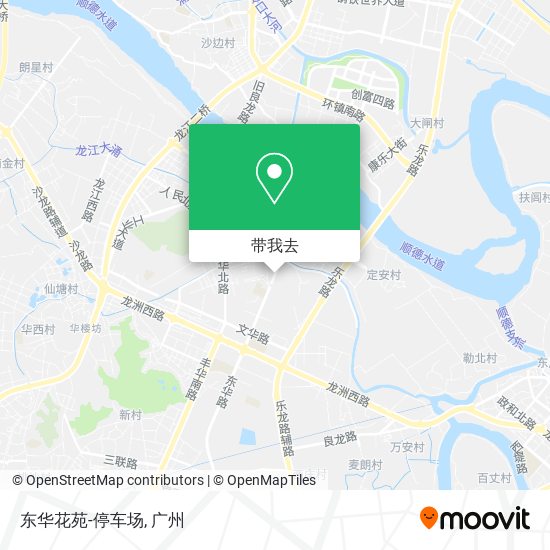 东华花苑-停车场地图