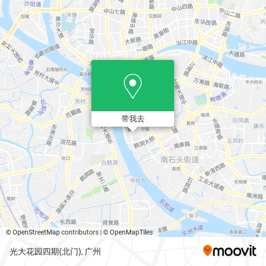 光大花园四期(北门)地图