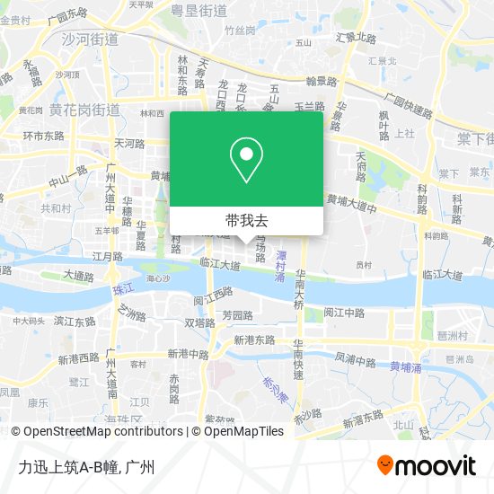 力迅上筑A-B幢地图