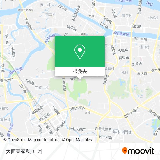 大面菁家私地图