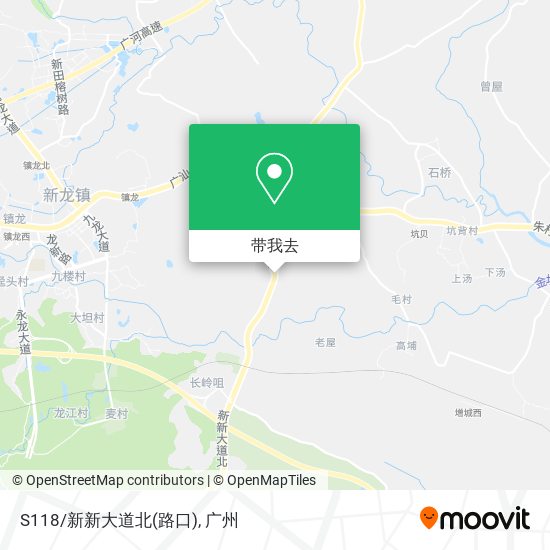 S118/新新大道北(路口)地图