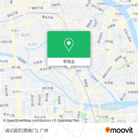 成记园艺(西南门)地图