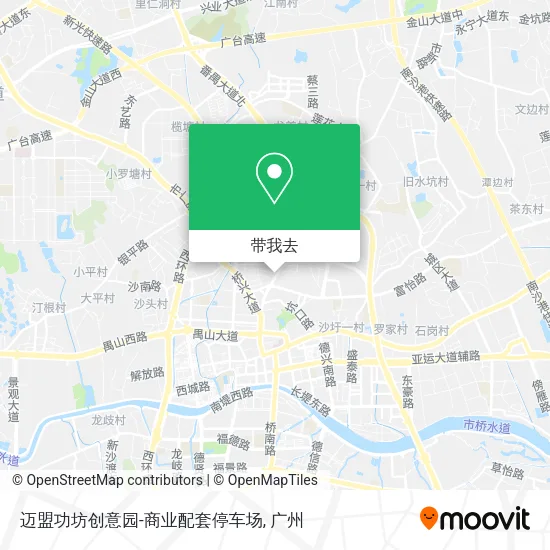 迈盟功坊创意园-商业配套停车场地图
