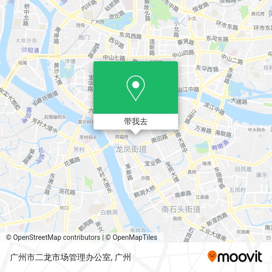 广州市二龙市场管理办公室地图