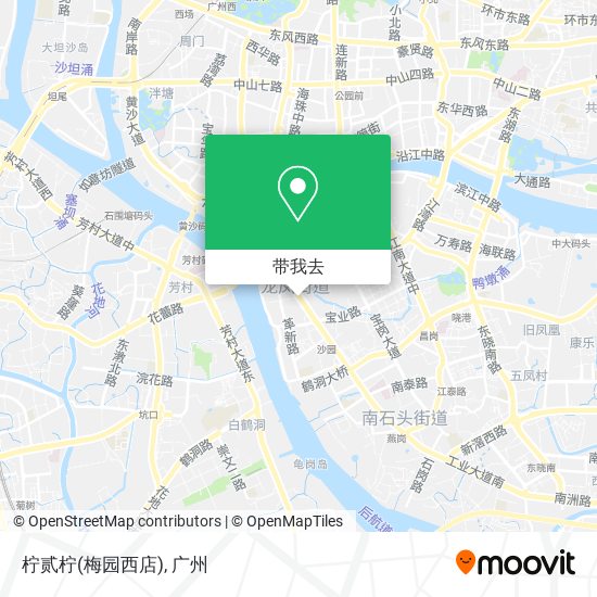 柠贰柠(梅园西店)地图