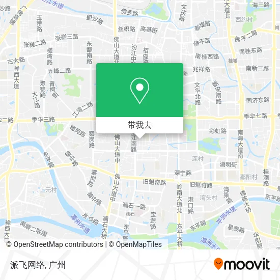 派飞网络地图