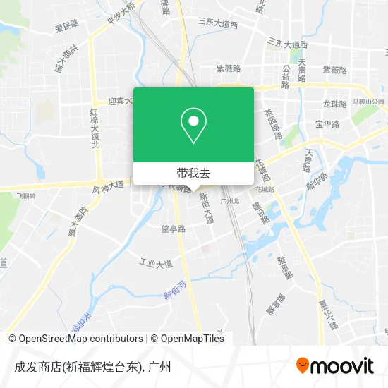 成发商店(祈福辉煌台东)地图