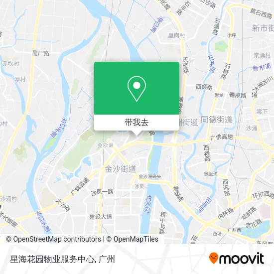 星海花园物业服务中心地图