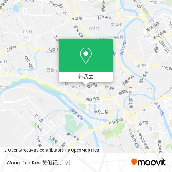 Wong Dan Kee 黄但记地图