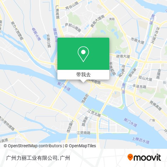 广州力丽工业有限公司地图