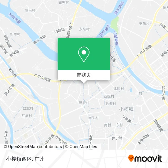 小榄镇西区地图