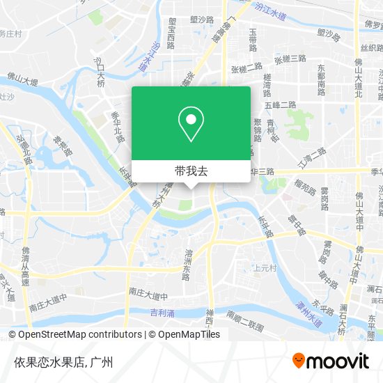 依果恋水果店地图