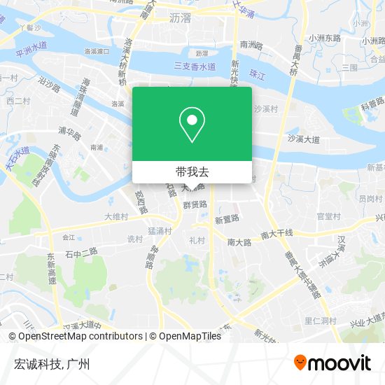 宏诚科技地图