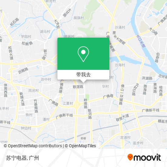 苏宁电器地图