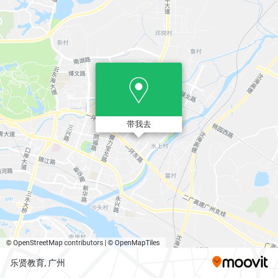 乐贤教育地图