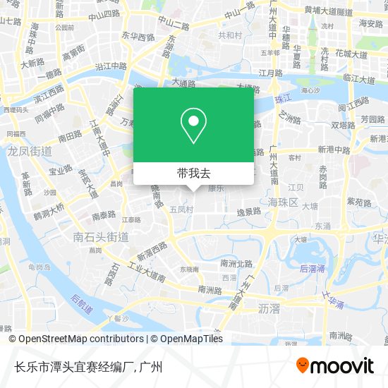 长乐市潭头宜赛经编厂地图