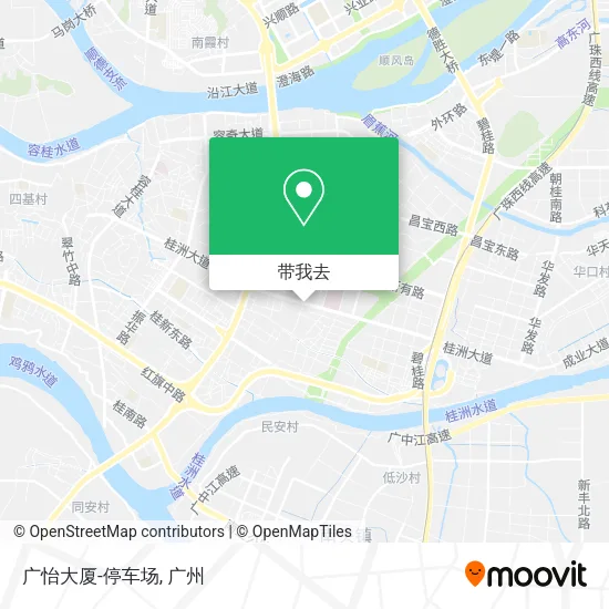 广怡大厦-停车场地图
