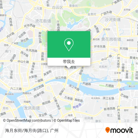 海月东街/海月街(路口)地图