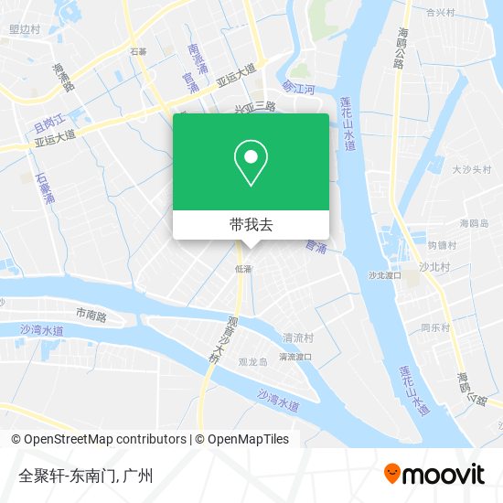 全聚轩-东南门地图