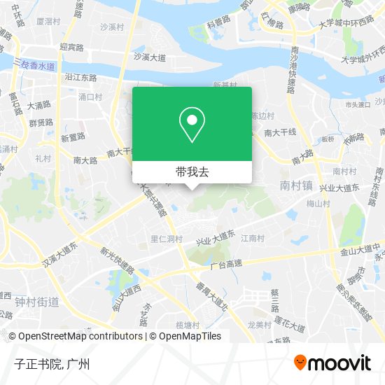 子正书院地图