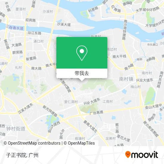 子正书院地图