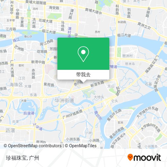 珍福珠宝地图