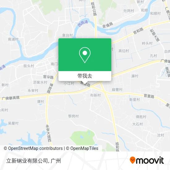 立新钢业有限公司地图