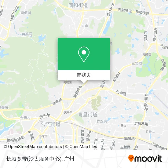长城宽带(沙太服务中心)地图