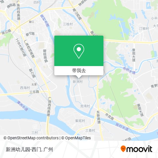 新洲幼儿园-西门地图