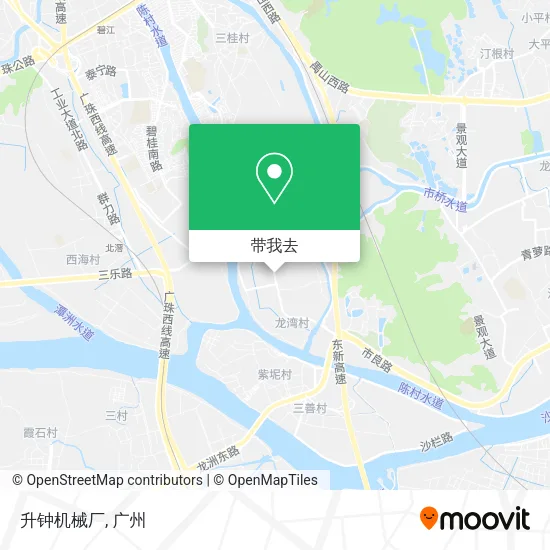升钟机械厂地图