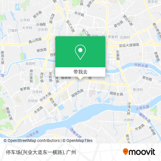 停车场(兴业大道东一横路)地图