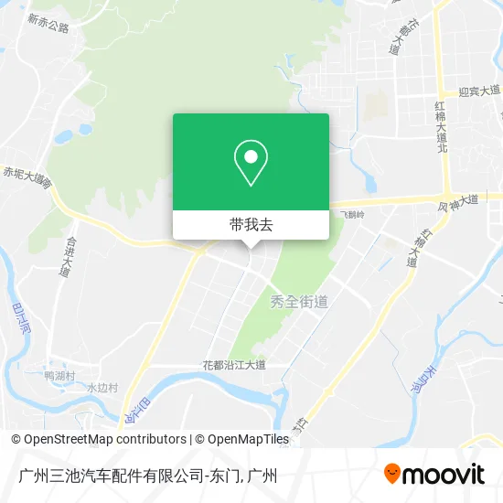 广州三池汽车配件有限公司-东门地图